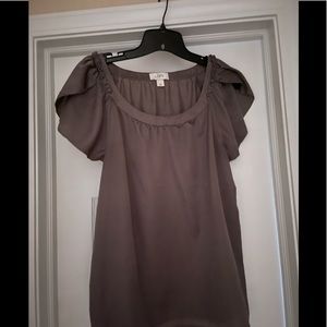 Loft Silky Tulip Sleeved Too